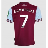 West Ham United Crysencio Summerville #7 Fußballbekleidung Heimtrikot 2024-25 Kurzarm